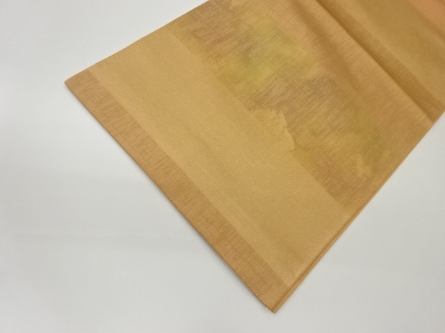 6947594: JAPANESE KIMONO / VINTAGE FUKURO OBI / WOVEN STRIPE